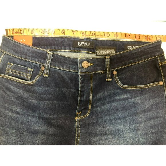 NWT Womens Buffalo David Bitton Rip & Repair Mid-Rise Skinny Jean Sz 8/29 - Picture 6 of 6